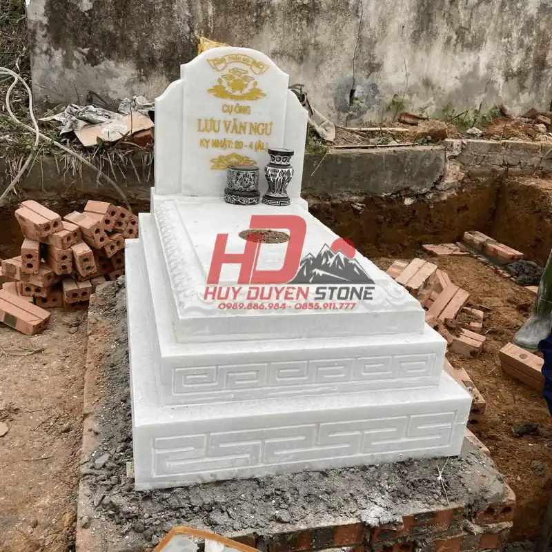 Lựa chọn Đá mỹ nghệ Huy Duyên khi thi công mộ đá chuyên nghiệp, uy tín