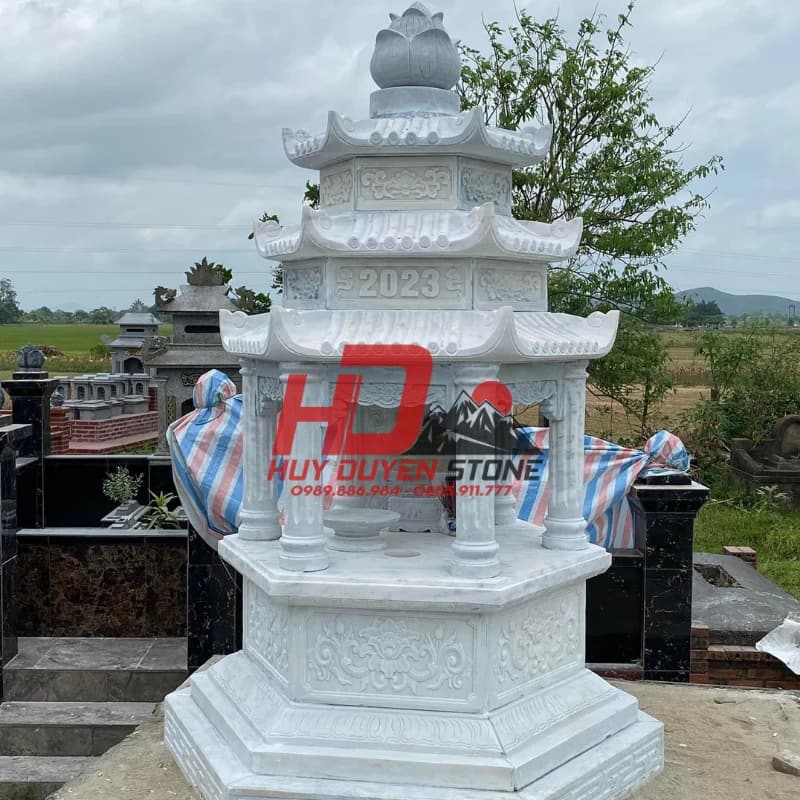 Mộ Tháp Đá Trắng HD013