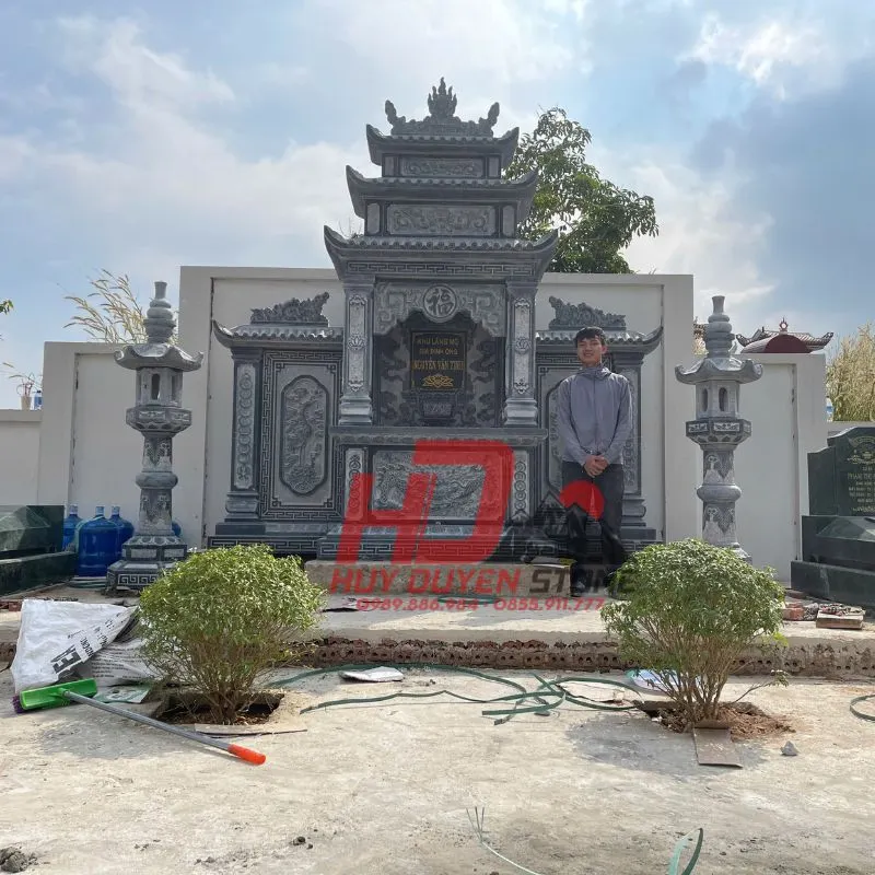 thi công lăng mộ đá tại tỉnh Vĩnh Phúc