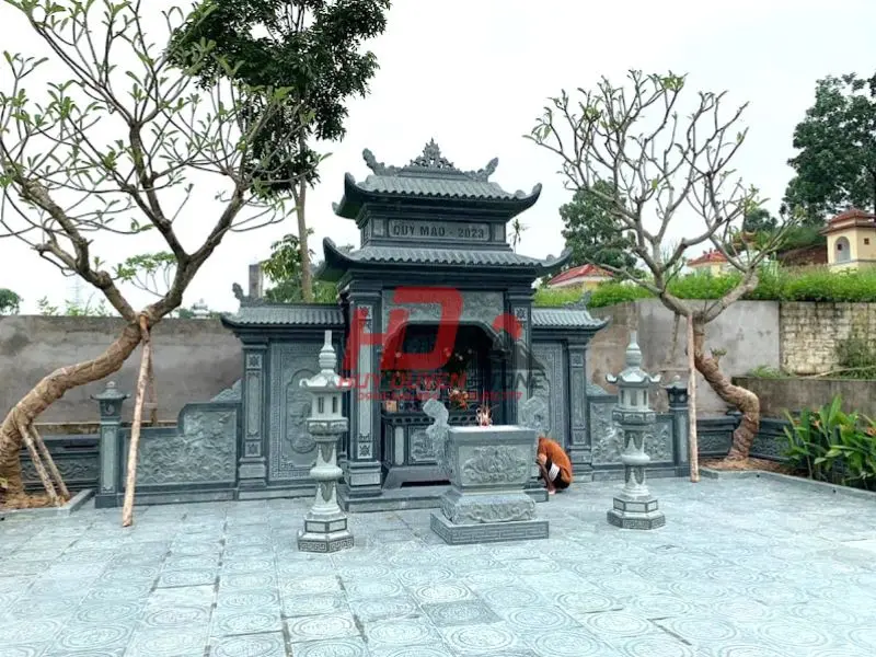 cách vệ sinh lăng mộ đá