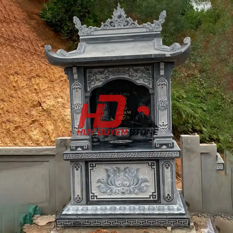 Các vật liệu làm lăng thờ đơn đá phổ biến 