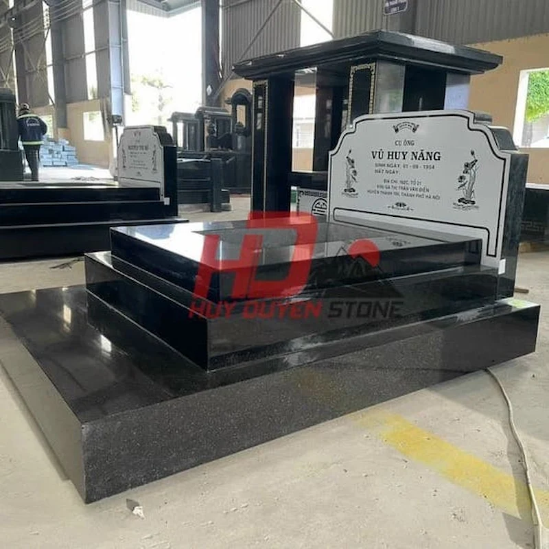 lăng mộ đá xanh và đá hoa cương