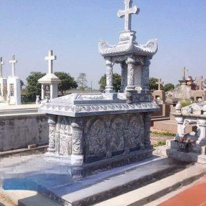 Mộ Công Giáo Đá HD0102