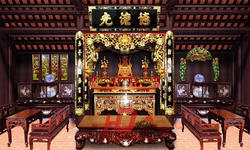 nội thất nhà thờ họ nội thất nhà thờ họ