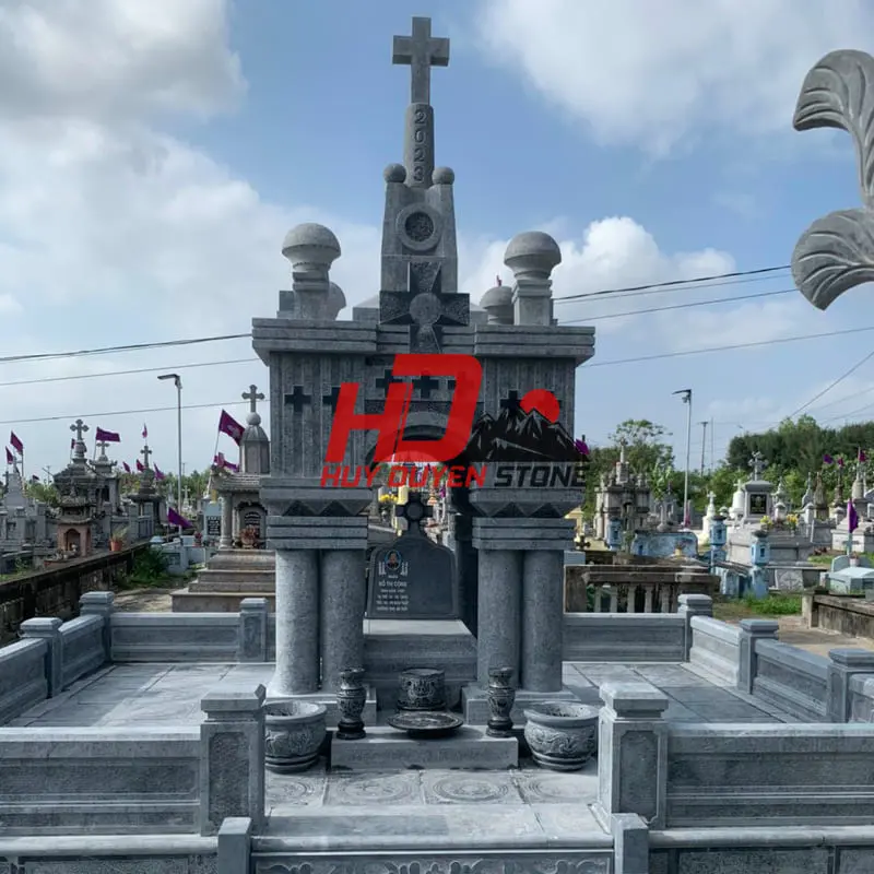 thi công lăng mộ đá tại Thanh Xuân