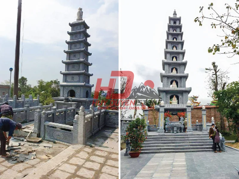 mộ tháp 9 tầng mộ tháp 9 tầng