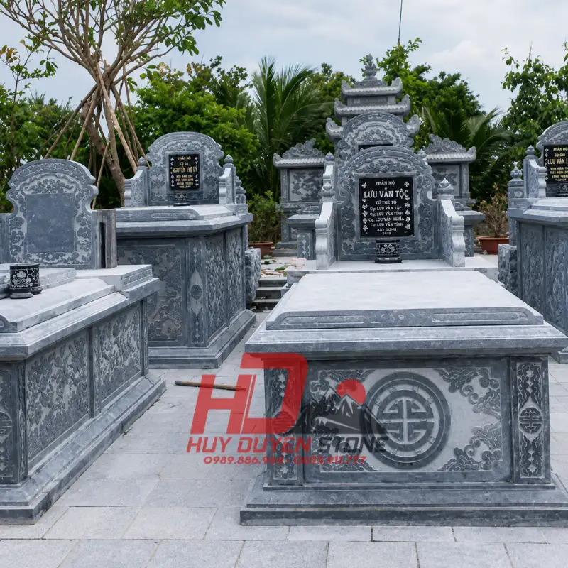 mộ đá tam cấp mộ đá tam cấp
