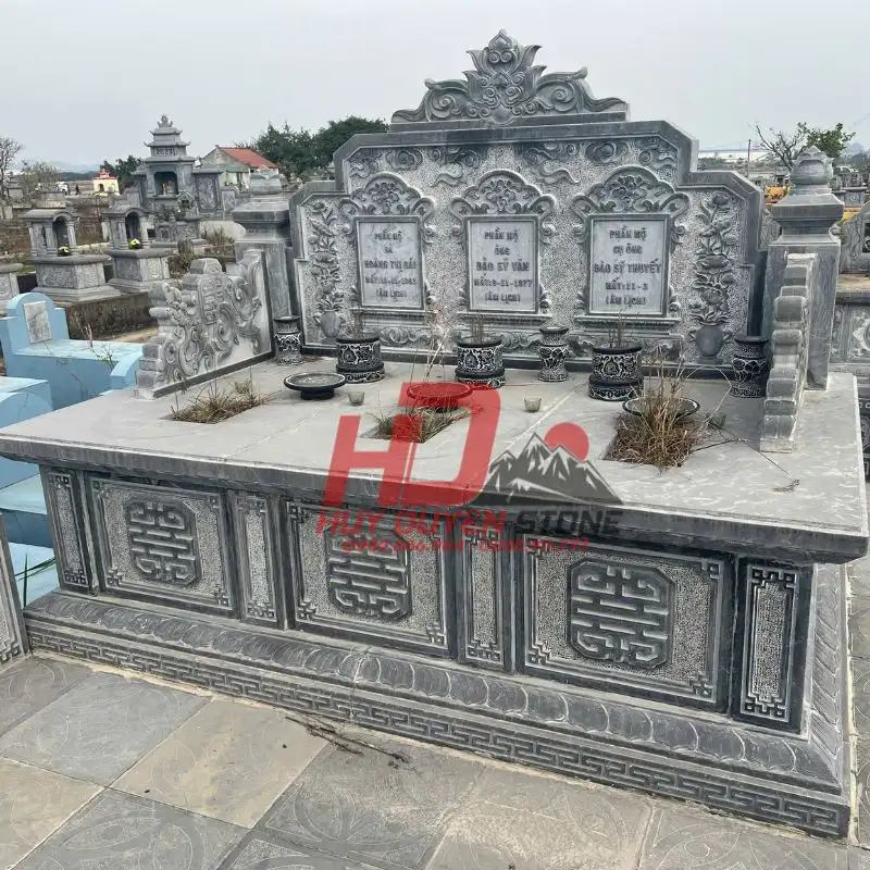 thi công lăng mộ đá tại Hải Dương