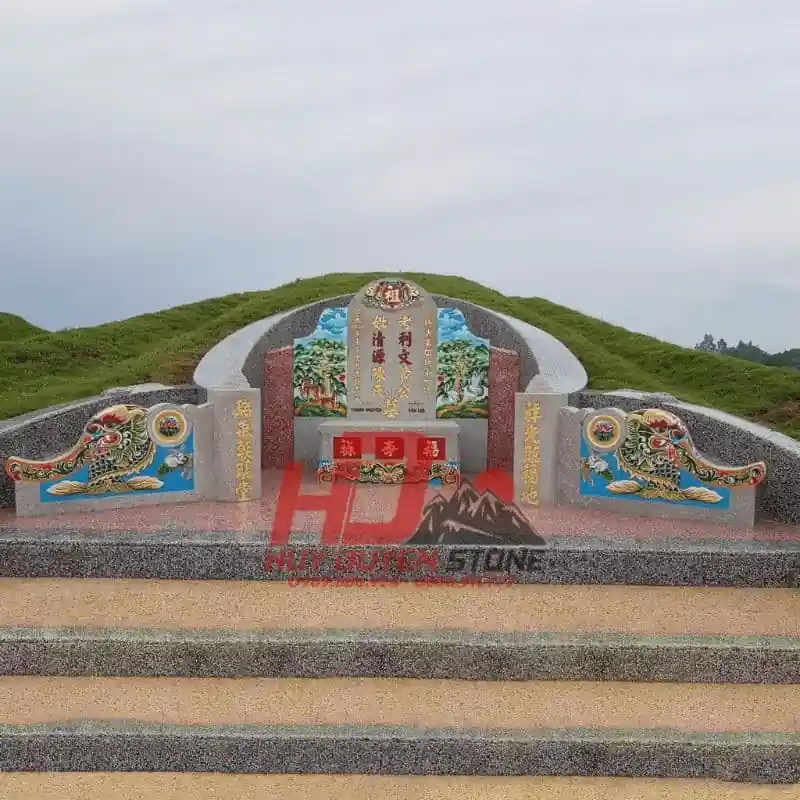 Lựa chọn đơn vị thi công lăng mộ đá granite Bình Định uy tín như Đá mỹ nghệ Huy Duyên