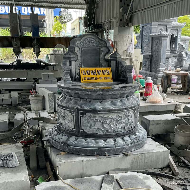mộ đá tròn phong thủy
