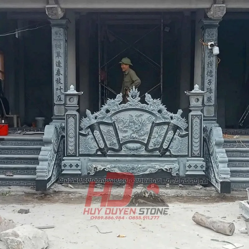 cuốn thư lăng mộ đá dòng họ