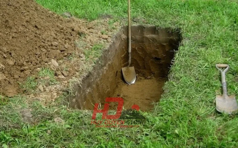 kích thước đào huyệt mộ