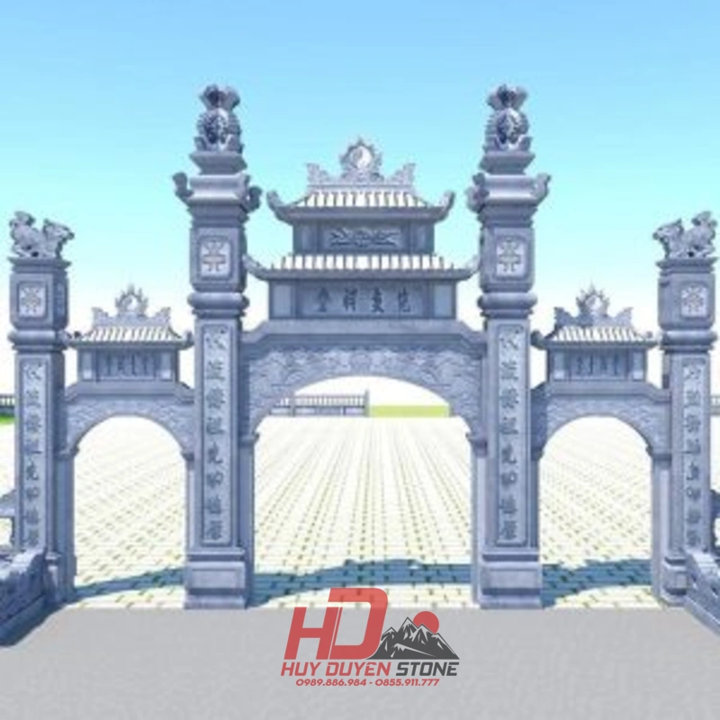 cổng nhà thờ họ đẹp