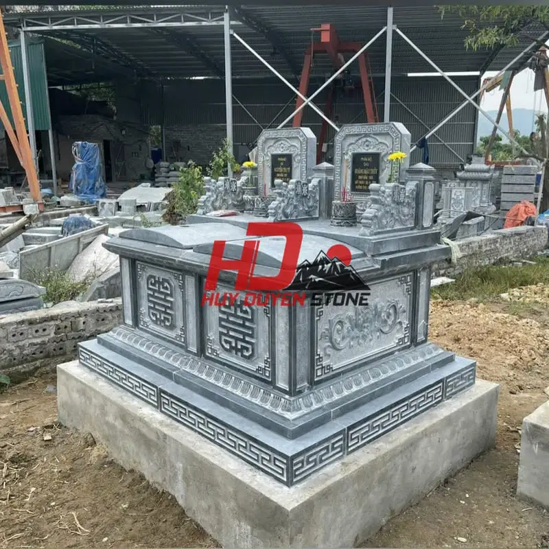 giá mộ đá đôi