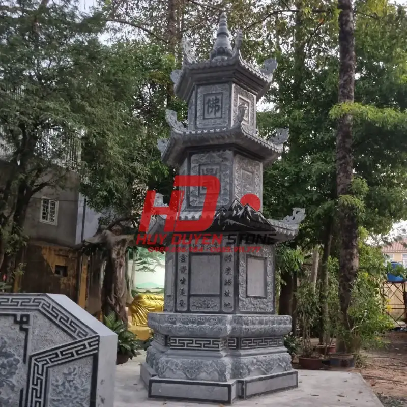 tháp đá để tro cốt nhỏ tháp đá để tro cốt nhỏ