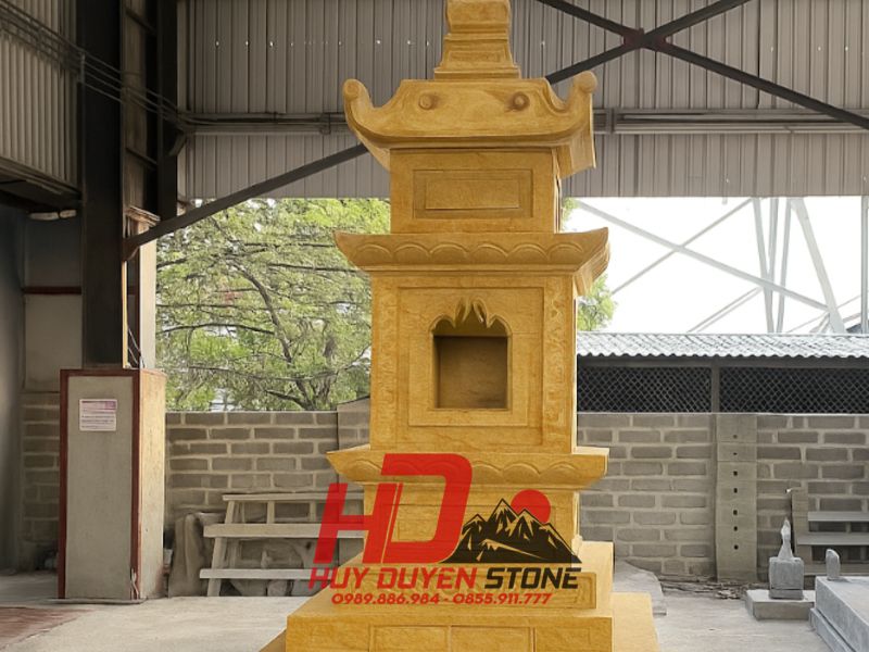 Mộ Tháp Đá Granite Đẹp - Độ Bền Vượt Trội - Giá Tốt Nhất