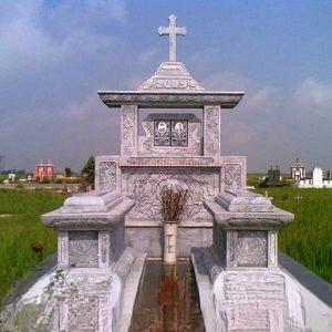 Mộ Công Giáo Đá HD0202