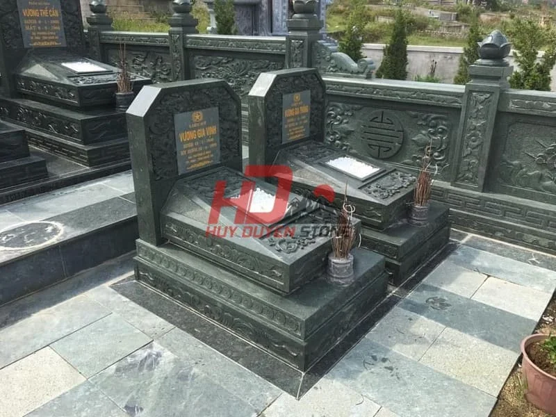 cách xây mộ đá tam cấp