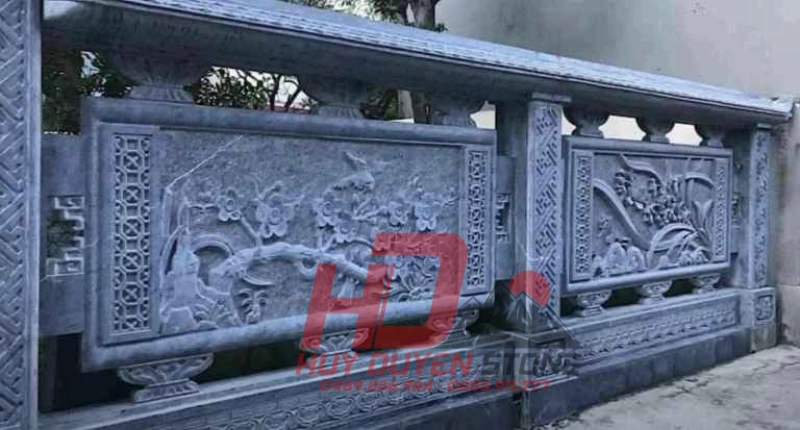 ý nghĩa phong thủy của lan can đá