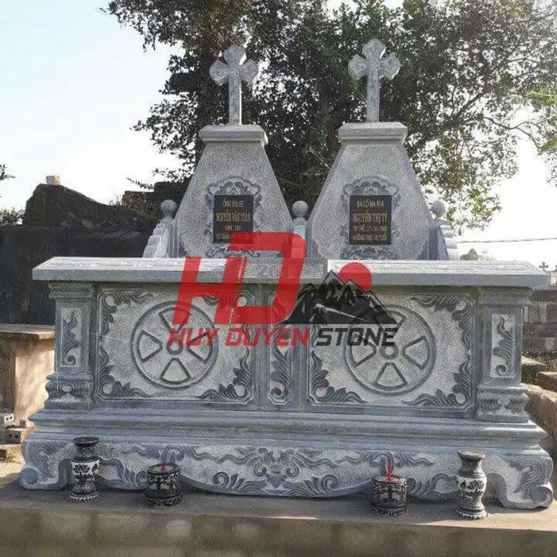 mẫu bia mộ đôi đẹp mẫu bia mộ đôi đẹp