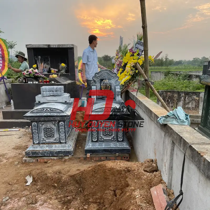 thi công lăng mộ đá