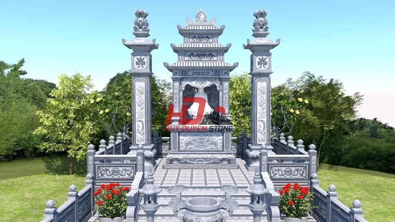 lăng mộ đá đơn