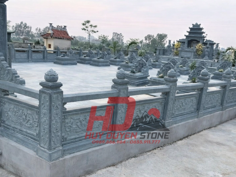 Kích Thước Lan Can Đá Chuẩn Phong Thủy Lỗ Ban