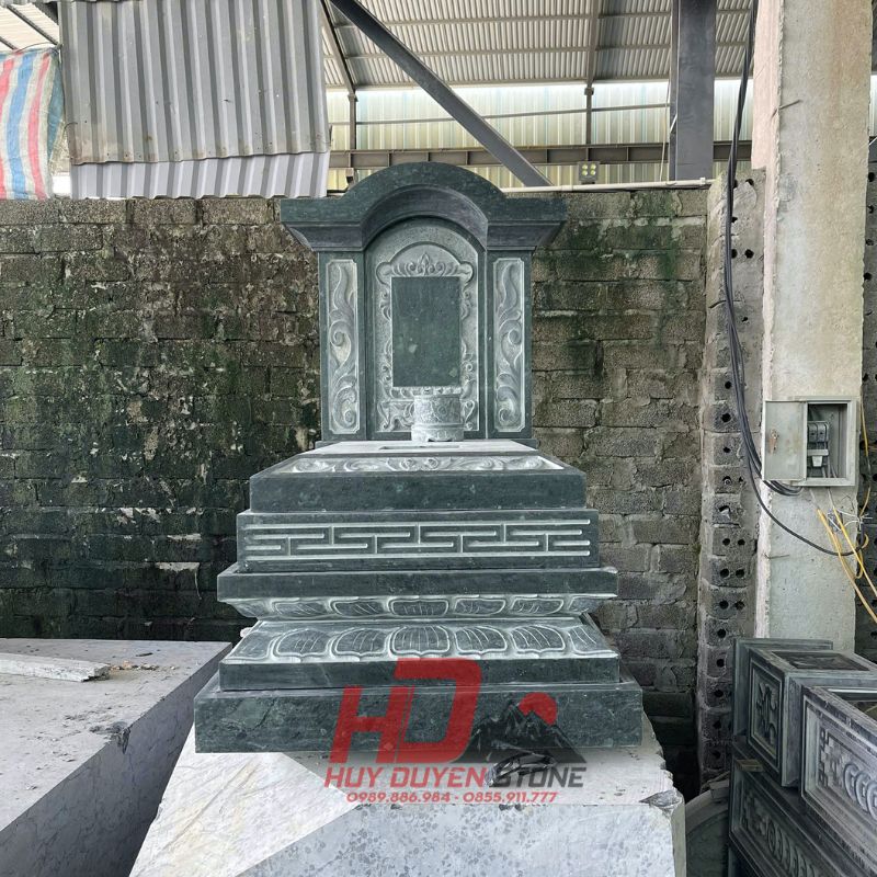 Mộ Đá Mái Vòm Xanh Rêu HD017