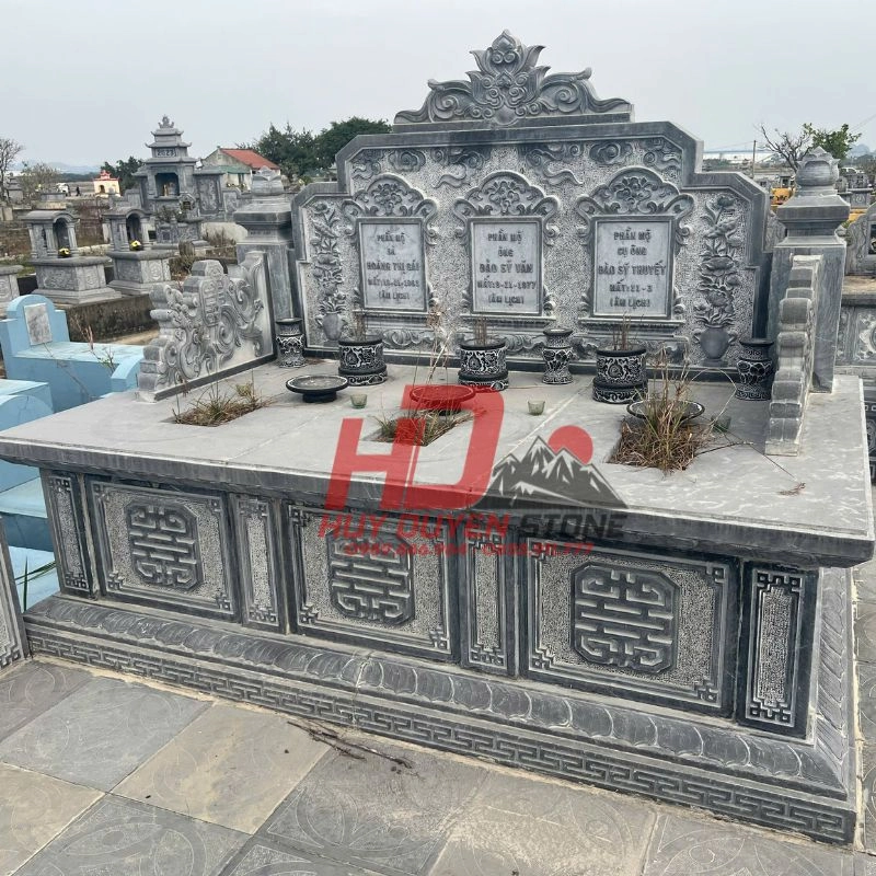 mộ đá xẻ đẹp