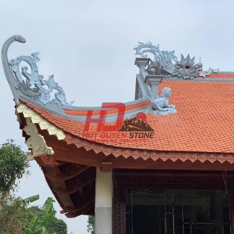 Mái nhà và ngói lợp chuẩn phong thủy cho nhà thờ họ Mái nhà và ngói lợp chuẩn phong thủy cho nhà thờ họ