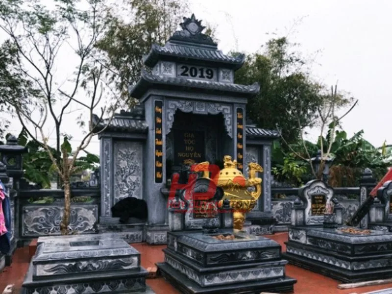 lăng mộ xi măng