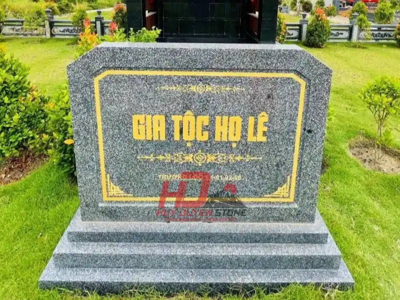 cách ghi bia mộ dòng họ