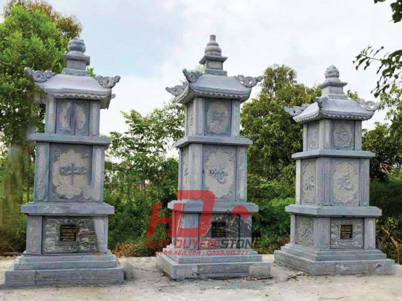 9 Mộ Tháp Đá Vuông – Kiến Trúc Trang Nghiêm, Hợp Phong Thủy