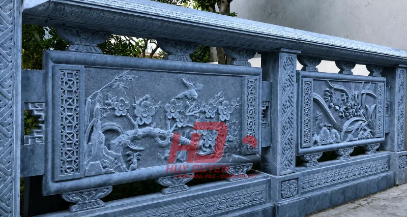 lan can đá chạm khắc lan can đá chạm khắc