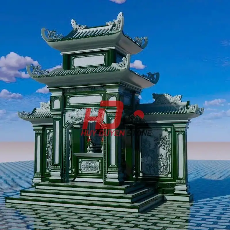 thi công lăng mộ đá tại Long Biên