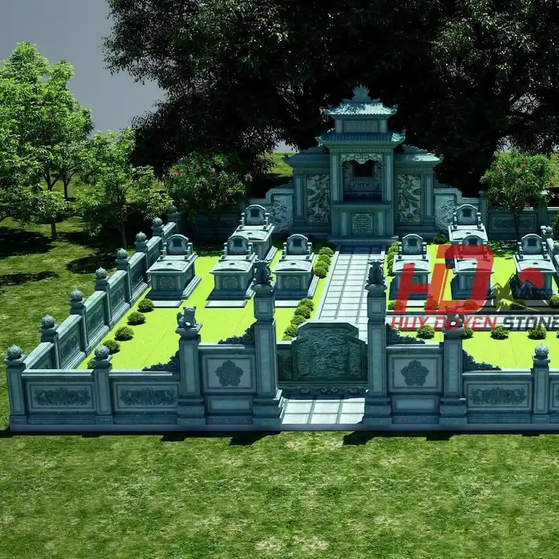 Quy trình nâng cấp và thi công lăng mộ đá tại Long Biên từ A-Z 