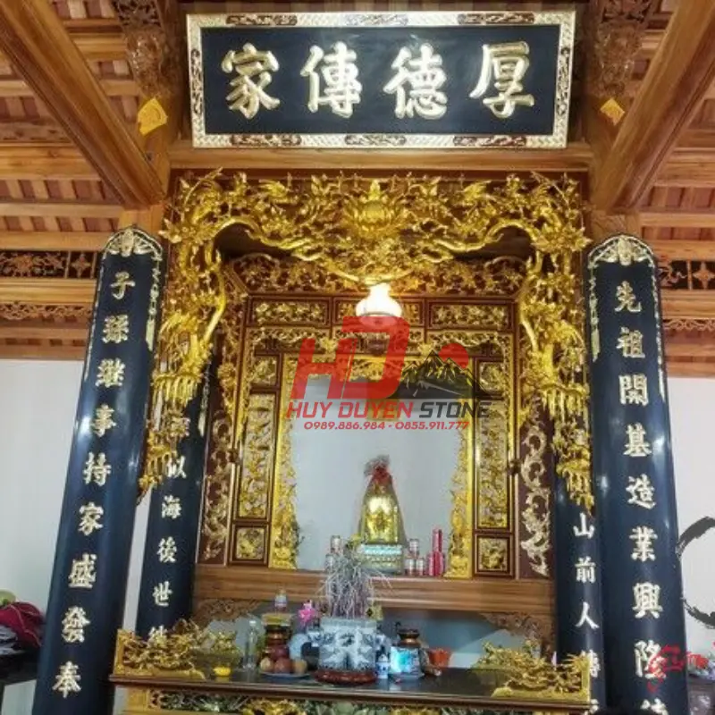 câu đối bàn thờ gia tiên