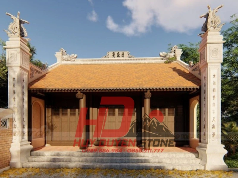 Ý Nghĩa Cột Đồng Trụ Bằng Đá Cho Các Công Trình Tâm Linh