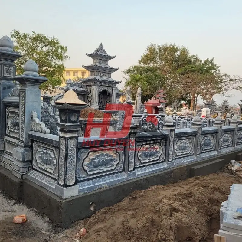 trụ lan can đá