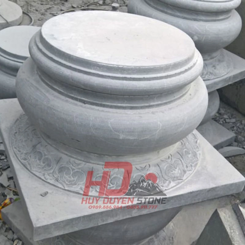 chân cột đá tròn