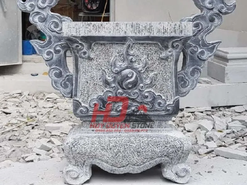 Ý nghĩa phong thủy của lư hương đá