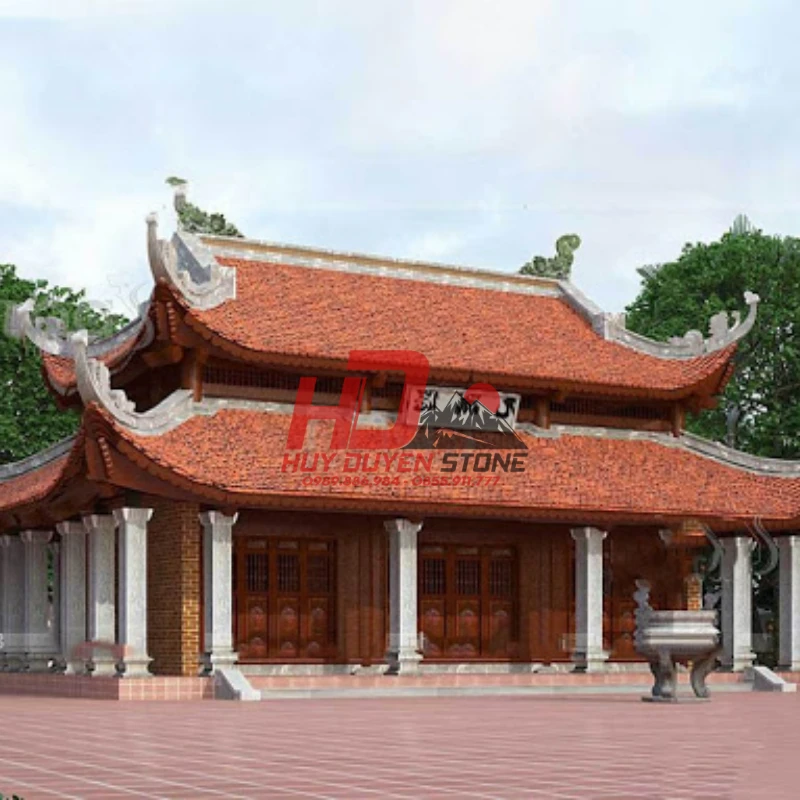 mẫu nhà thờ họ 8 mái mẫu nhà thờ họ 8 mái