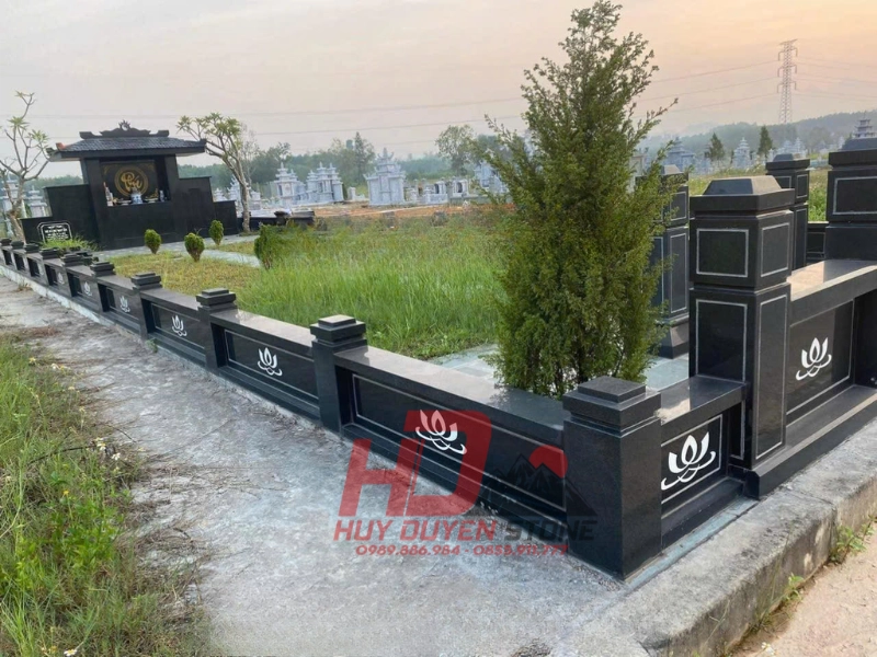 mẫu lan can đá hoa cương nguyên khối