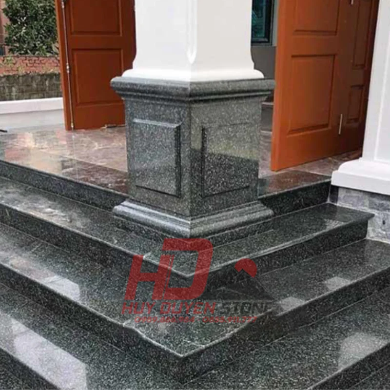 chân cột đá hoa cương