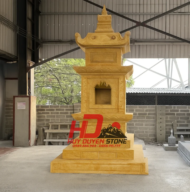 mộ tháp đá granite mộ tháp đá granite