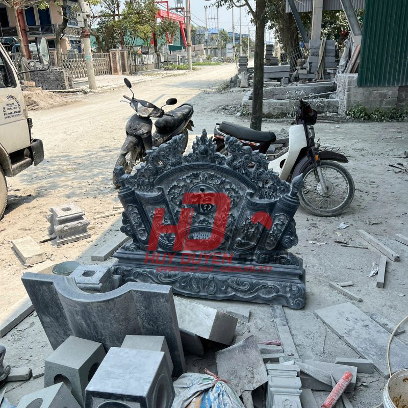 Bình Phong Lăng Mộ Đá HD050