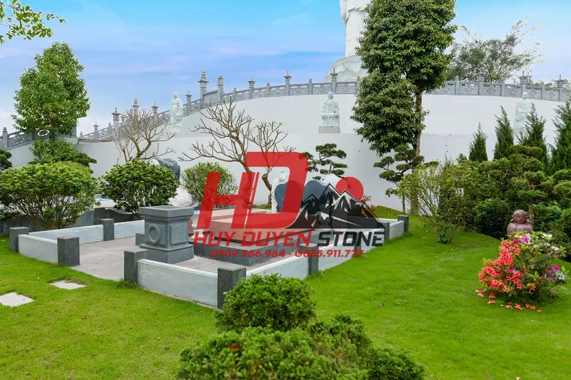 mẫu khuôn viên lăng mộ gia đình