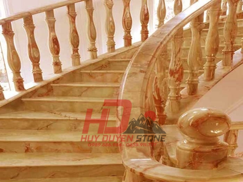 Lan Can Đá Cẩm Thạch Cao Cấp – Giải Pháp An Toàn & Thẩm Mỹ