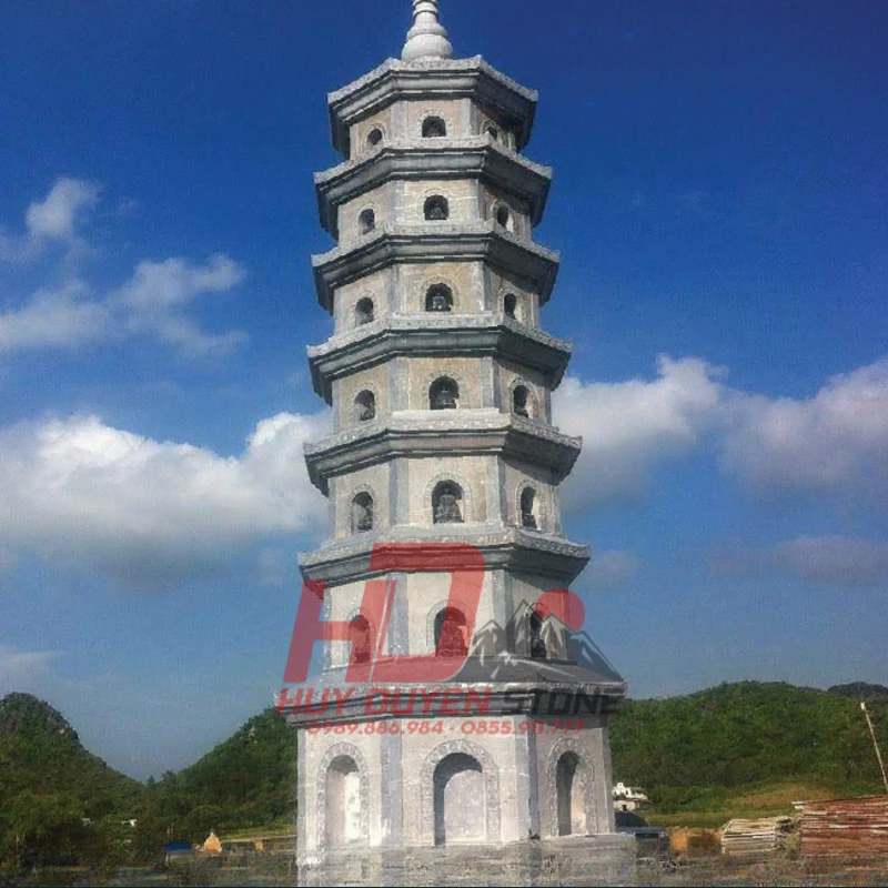 mộ tháp đá 9 tầng mộ tháp đá 9 tầng