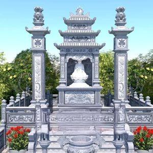Lăng thờ đá ba mái HD53